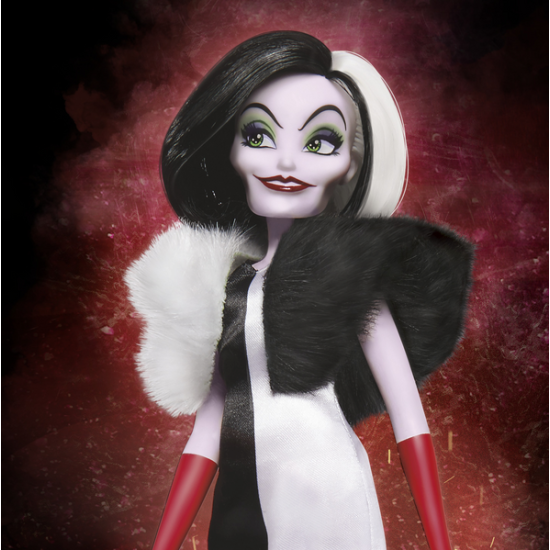 картинка DISNEY VILLAINS, КУКЛА "Круэлла" от магазина Радуга детства