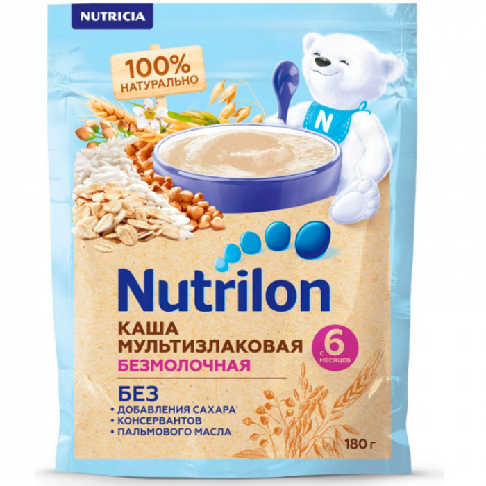 картинка NUTRILON, КАША б/м мультизлаковая, (180 г) от магазина Радуга детства