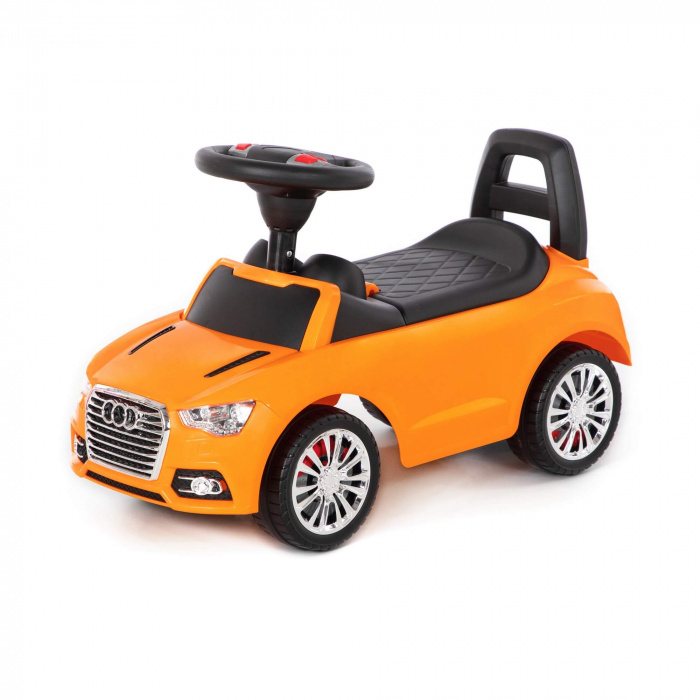 картинка КАТАЛКА-автомобиль "SuperCar" №2 (оранжевый) от магазина Радуга детства