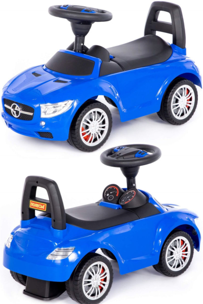 картинка КАТАЛКА-автомобиль "SuperCar" №1 (синий) от магазина Радуга детства