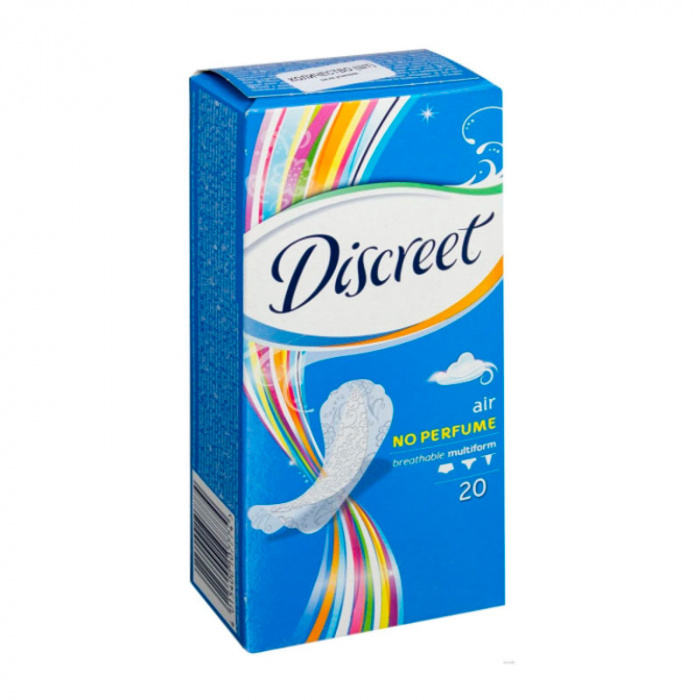 картинка DISCREET, прокладки ежедн., дышащие мультиформ (20 шт.) от магазина Радуга детства