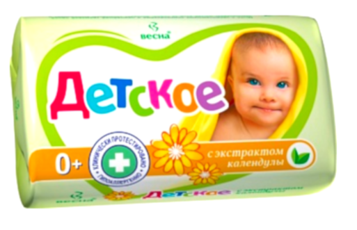картинка МЫЛО "Детское" с экстр. календулы (90 мл) от магазина Радуга детства