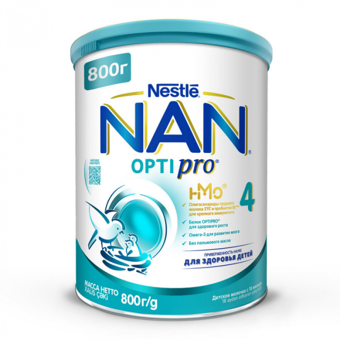 картинка NAN 4, СМЕСЬ сухая мол., с 18 мес. (800 г) от магазина Радуга детства