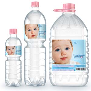 картинка МОНАСТЫРСКАЯ, ВОДА детская (0,33 л)  от магазина Радуга детства