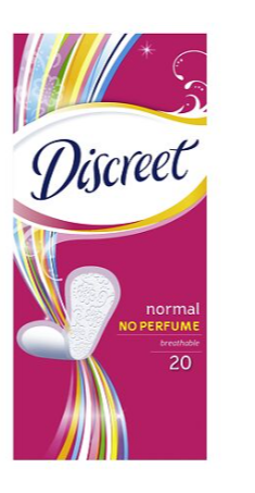 картинка DISCREET, прокладки ежедн., нормал (20 шт.) от магазина Радуга детства