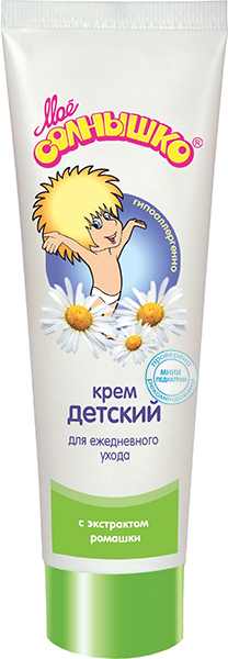 картинка МОЕ СОЛНЫШКО, КРЕМ "ромашка", (100мл) от магазина Радуга детства