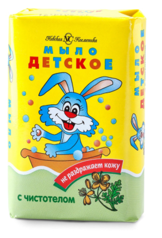 картинка МЫЛО детское "Чистотел" (90 г)  от магазина Радуга детства