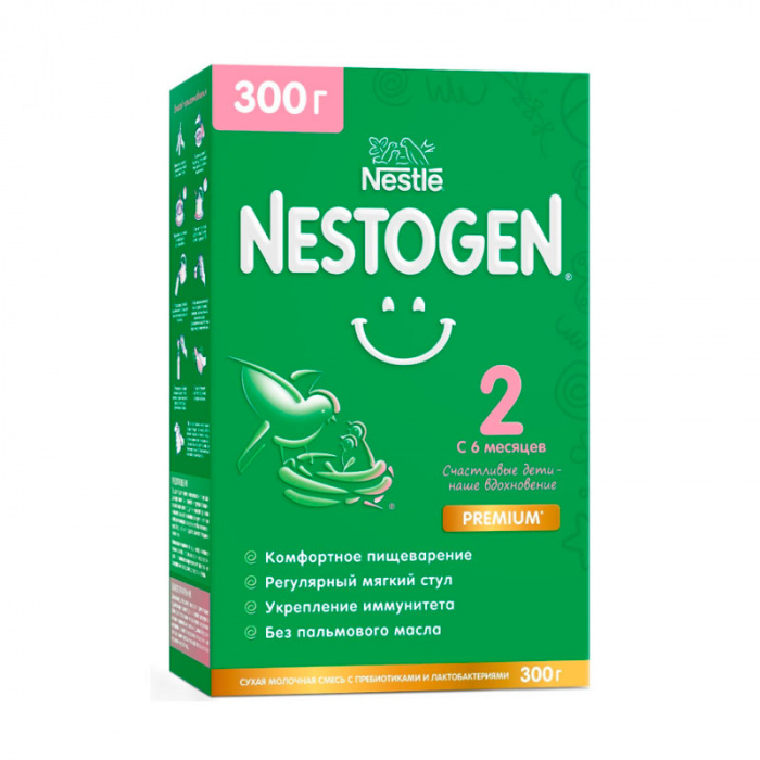 картинка NESTOGEN 2, СМЕСЬ сухая мол., с 6 мес. (300 г) от магазина Радуга детства