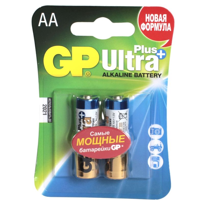 картинка ЭЛЕМЕНТ Питания GP 15AUP-2CR2 Ultra Plus от магазина Радуга детства