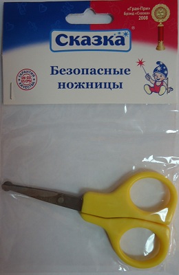 картинка СКАЗКА, ножницы дет. от магазина Радуга детства